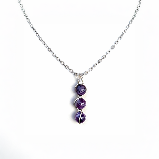 Wish-Making Amethyst Beads